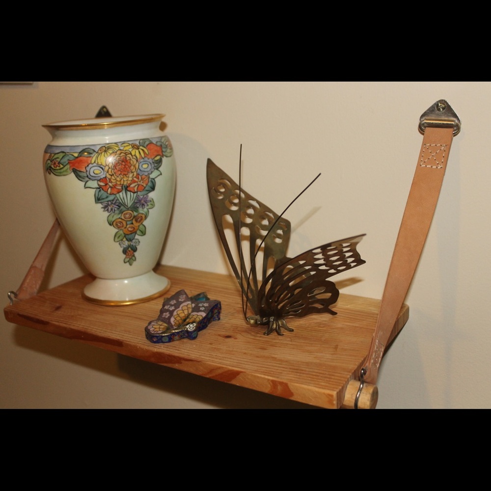 Brass Butterfly Decor